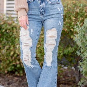 Judy Blue distressed jeans